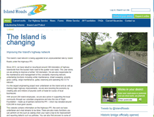 Tablet Screenshot of islandroads.com